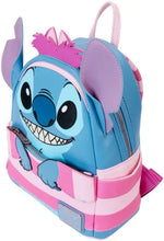 Cargar imagen en el visor de la galería, Stitch In Cheshire Cat Costume Cosplay Mini Backpack Loungefly
