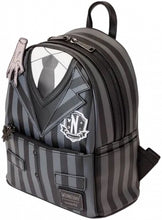 Carica l'immagine nel visualizzatore di Gallery, Wednesday Addams Nevermore Cosplay Mini Backpack Loungefly
