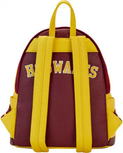 Charger l&#39;image dans la galerie, Harry Potter Hogwarts Crest Varsity Jacket Mini Backpack Loungefly
