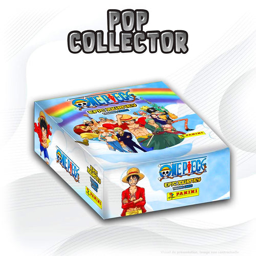 Display Panini One Piece Trading Cards 18 Pochettes 144 Cartes
