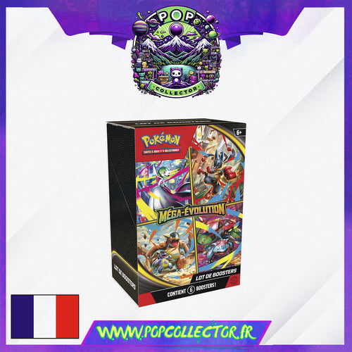 Pokémon Bundle 6 Booster ME01 Mega Evolution Francais