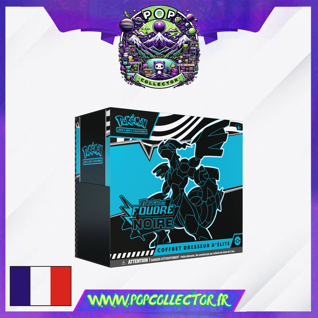 Pokémon Coffret Dresseur d'Élite EV10.5 : Foudre Noir