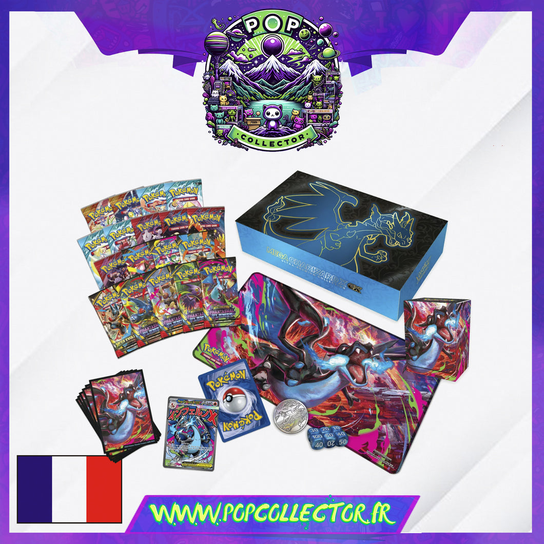 Pokémon Coffret Collection Ultra-Premium – Méga Dracaufeu X ex – UPC