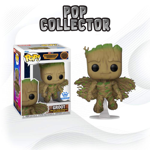 Funko Pop  Guardians Of The Galaxy 1213 Groot With Wings