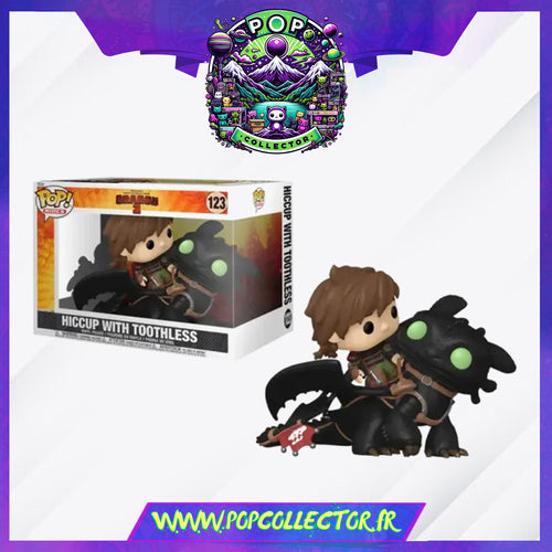 Funko Pop Dragon 123 Hiccup With Toothless 