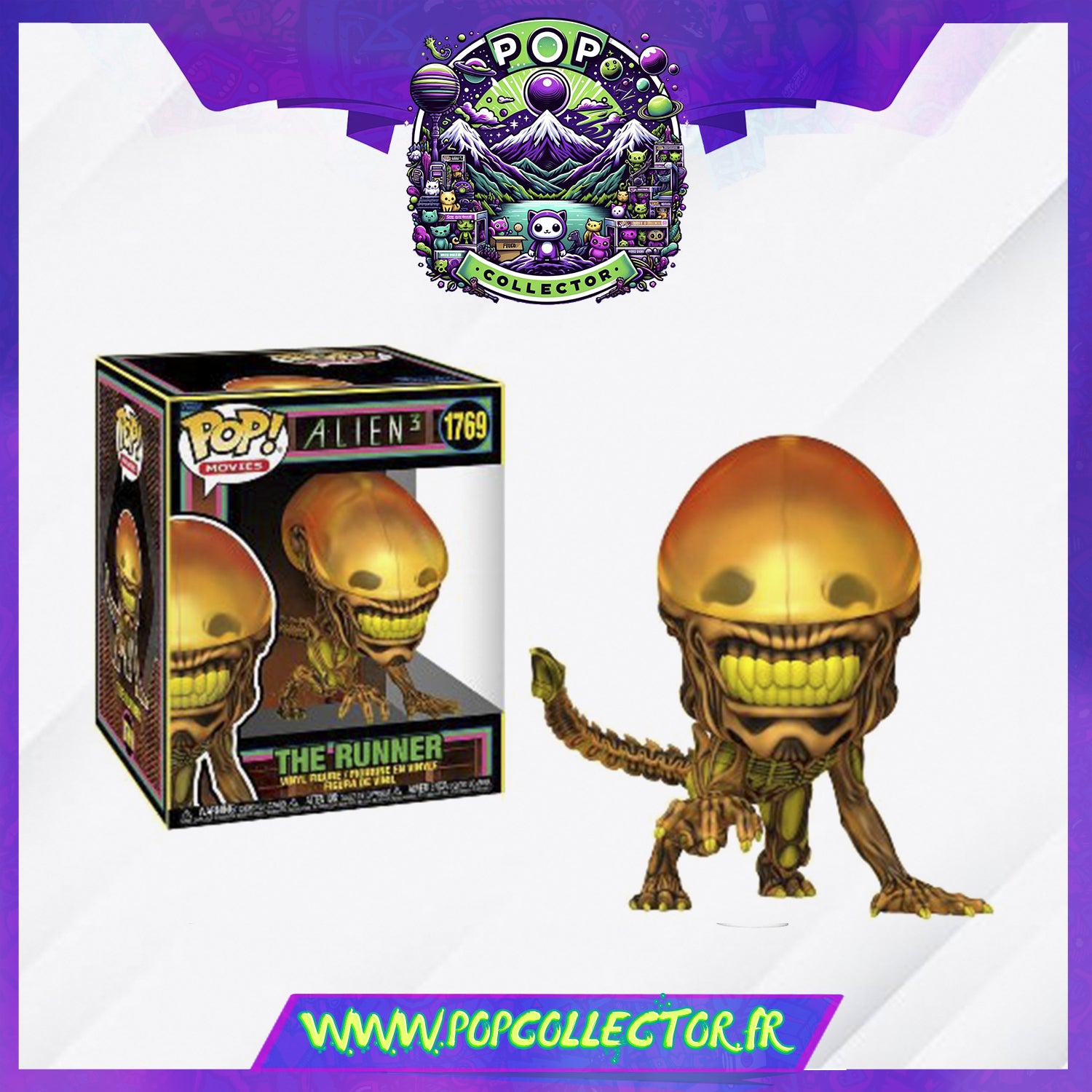 Funko Pop! The Runner #1768 – Alien 3 Xénomorphe Funko Pop! The Runner #1768 – Alien 3 Xénomorphe