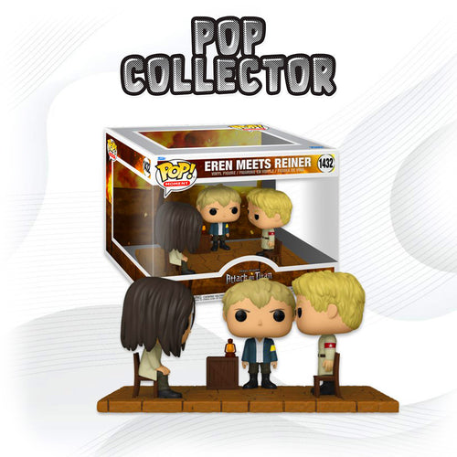 Funko Pop SNK Attack On Titan 1432 Eren Meets Reiner - Moment