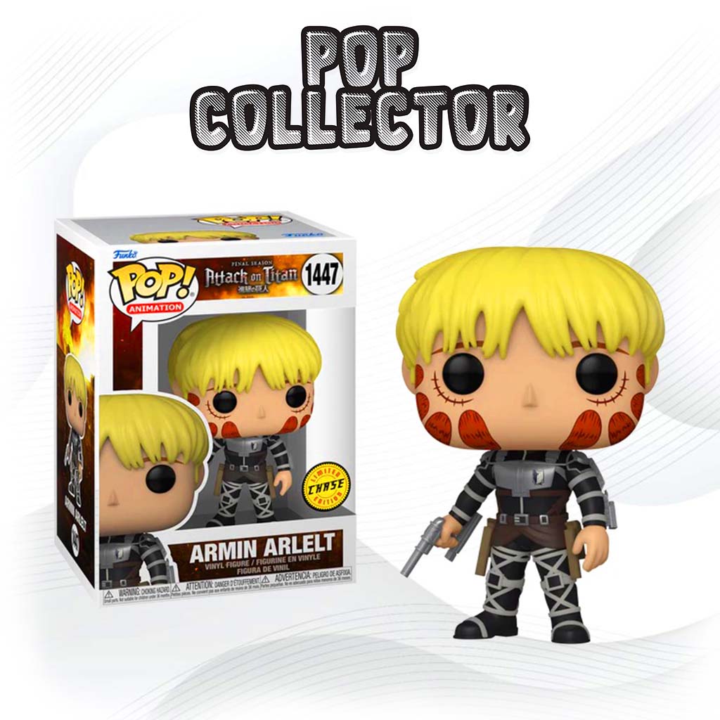 Funko Pop SNK Attack On Titan 1447 Armin Arlelt Chase