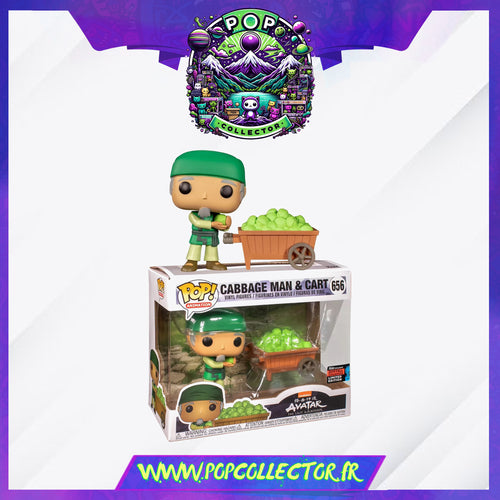 Funko Pop Avatar 656 Cabbage Man & Cart