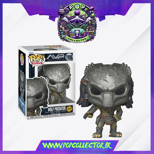 Funko Pop Alien Vs Predator 1998 Wolf Predator Chase PRECOMMANDE DEBUT FEVRIER