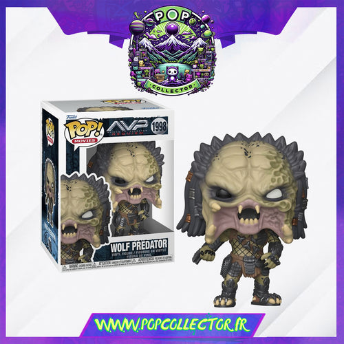 Funko Pop Alien Vs Predator 1998 Wolf Predator PRECOMMANDE DEBUT FEVRIER