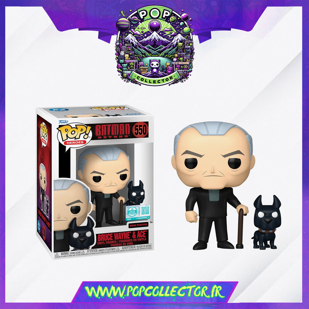 Funko Pop! Movies: DC The Batman - Bruce Wayne (Suit) - Figurine Vinyle Officielle à Collectionner