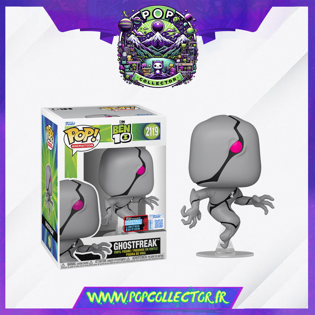Funko Pop Ben 10 Ghostfreak 2119