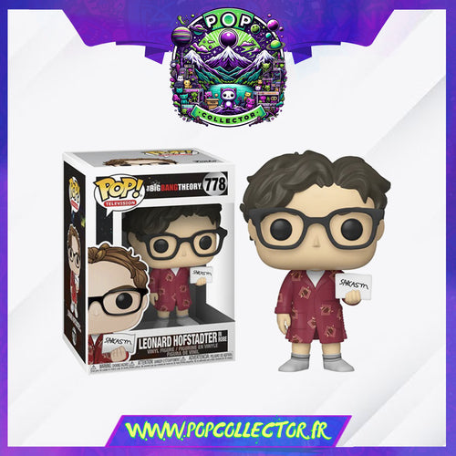 Funko Pop Big Bang Theory 778 Leonard Hofstadter in Robe