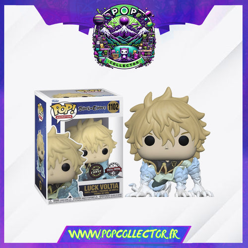 Funko Pop Black Clover 1102 Luck Voltia Chase