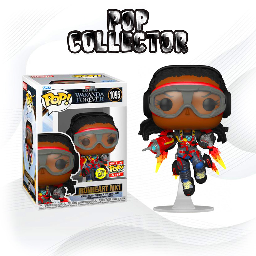 Funko Pop Marvel Black Panther 1095 IronHeart Glow