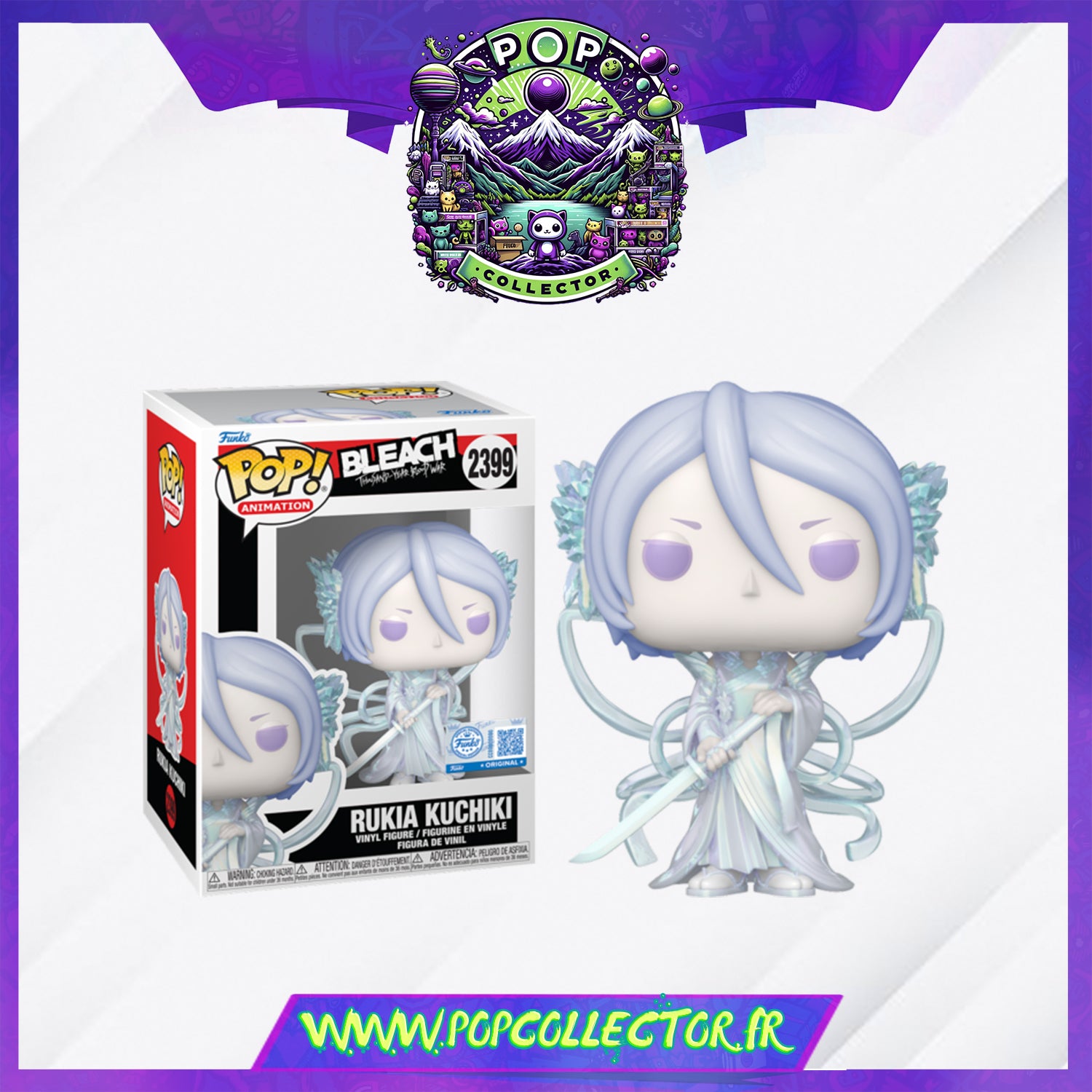 Funko Pop Bleach 2399 Rukia Kuchiki – Pop Collector / Magasin