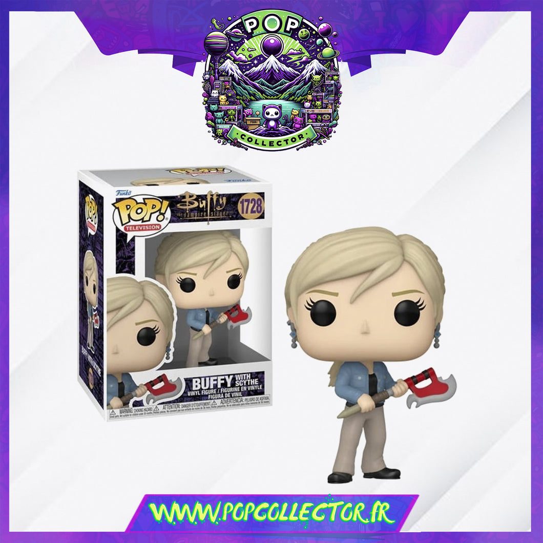 Funko Pop Buffy Vampire Slayer 1728 Buffy With Scythe
