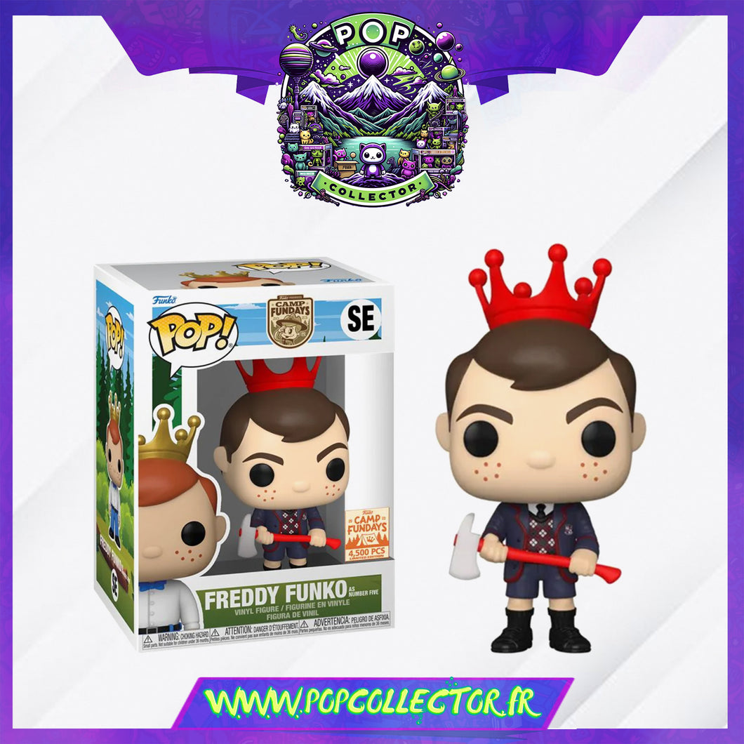 Funko Pop Freddy Funko As Number Five Camp Fundays 2023 Limited 4500 Pièces