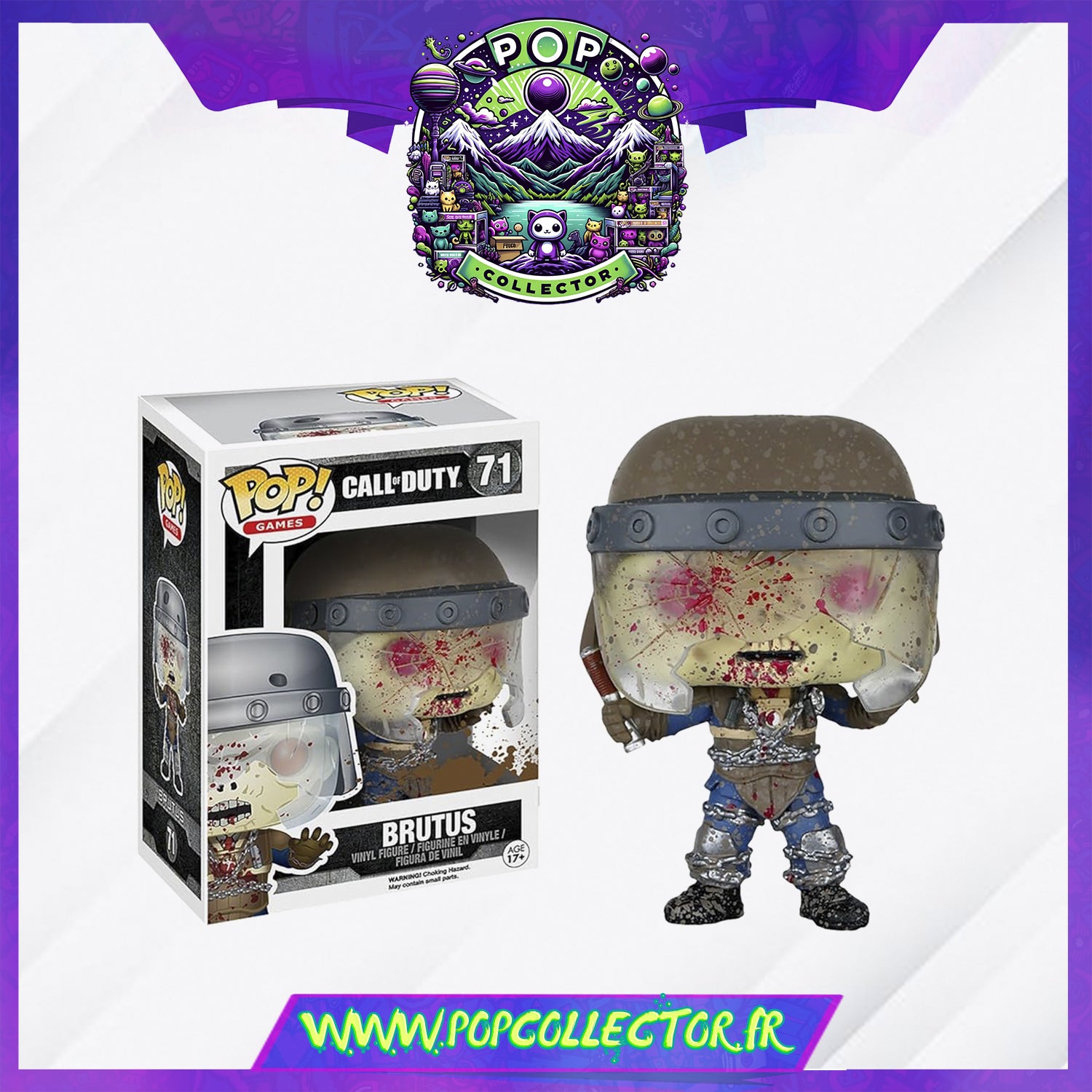 Funko Pop COD Call Of Duty 71 Brutus – Pop Collector / Magasin Funko Pop \u0026  Loungefly