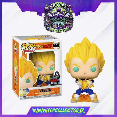 Funko Pop DBZ Dragon Ball Z 669 Vegeta 2019 Convention