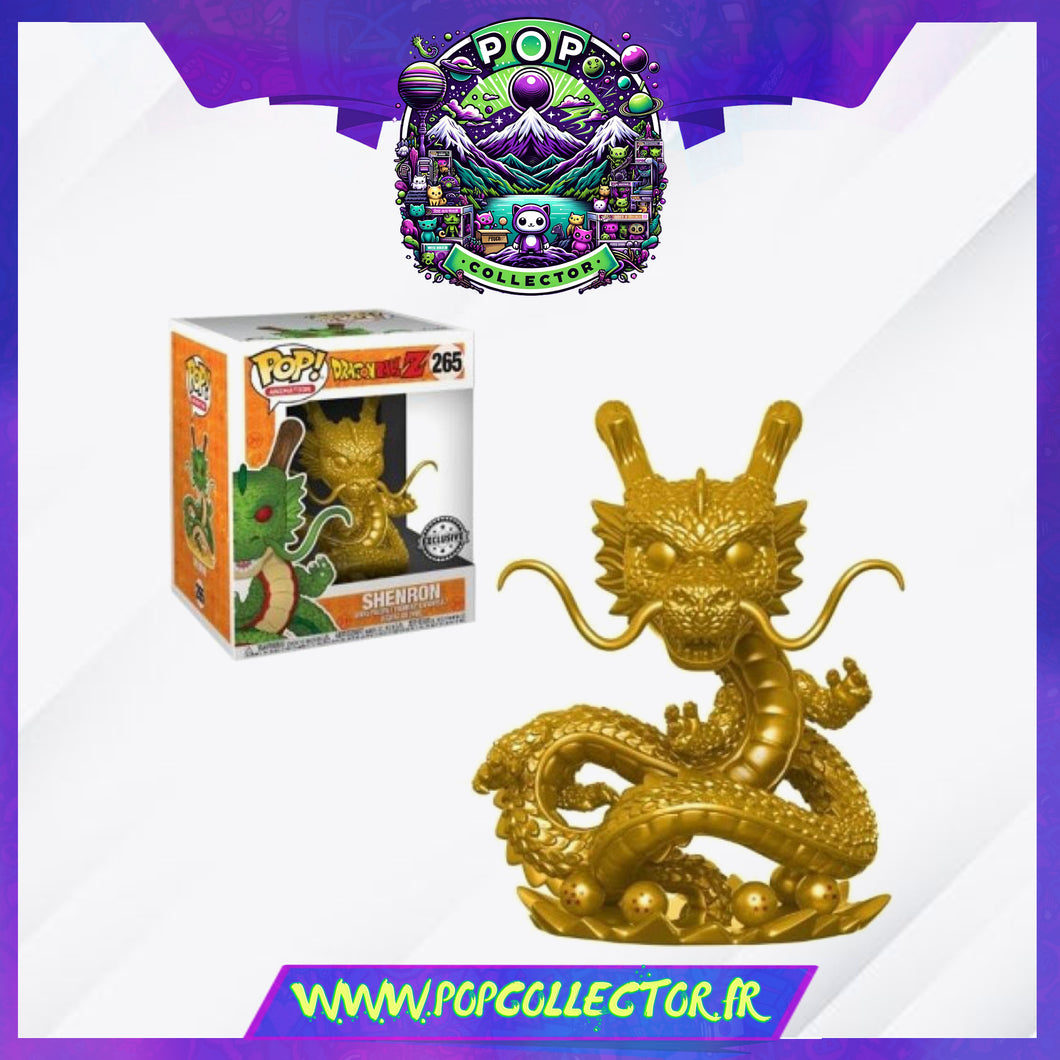 Funko Pop DBZ Dragon Ball Z 265 Shenron Gold