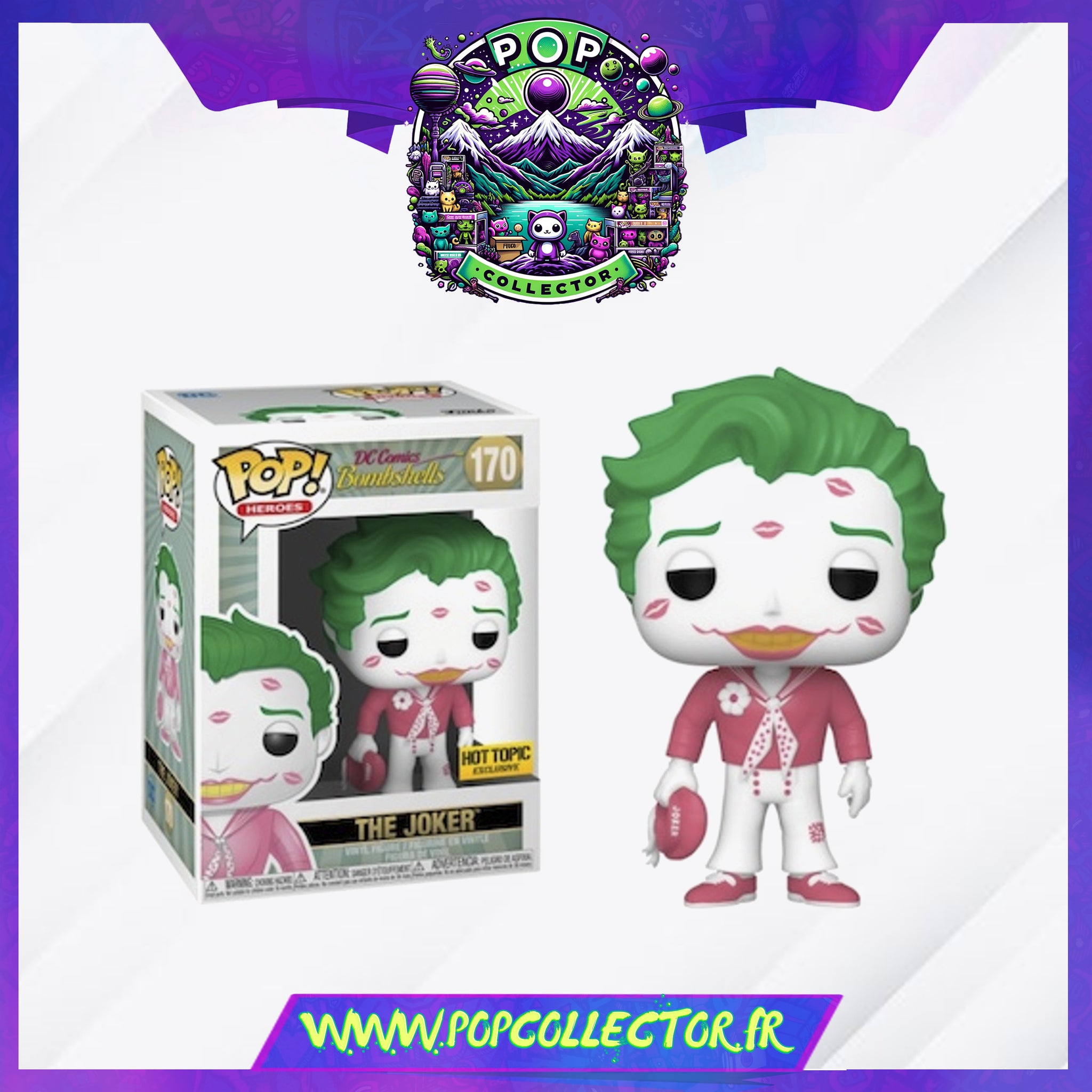 Funko Pop Batman 170 The Joker Hot Topic – Pop Collector / Magasin