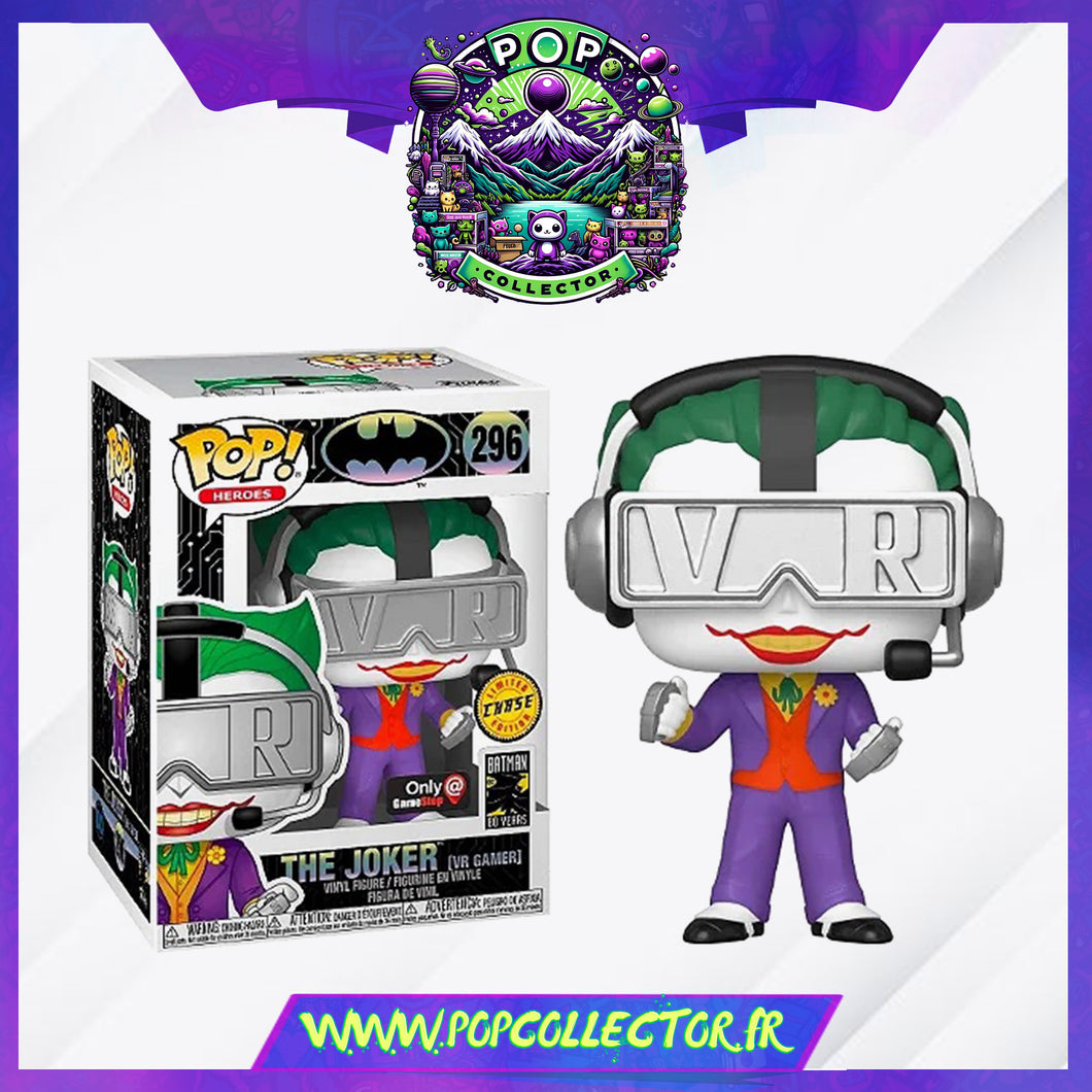 Funko Pop Batman 296 Joker VR Gamer Chase