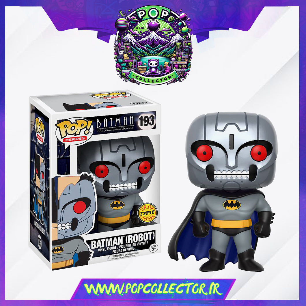 Funko Pop 193 Dc Batman Robot Chase