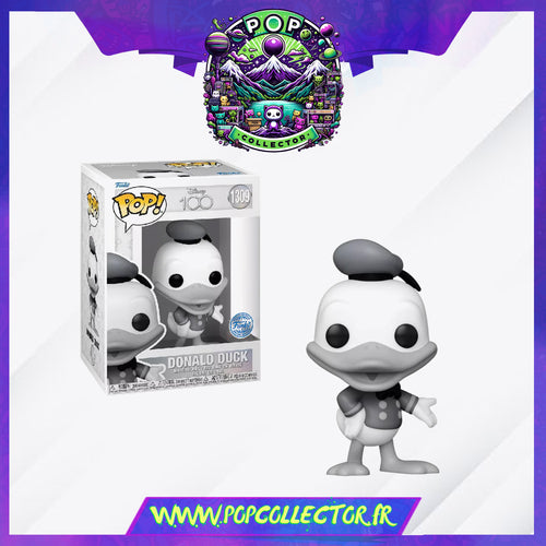 Funko Pop Disney 1309 Donald Duck B&W