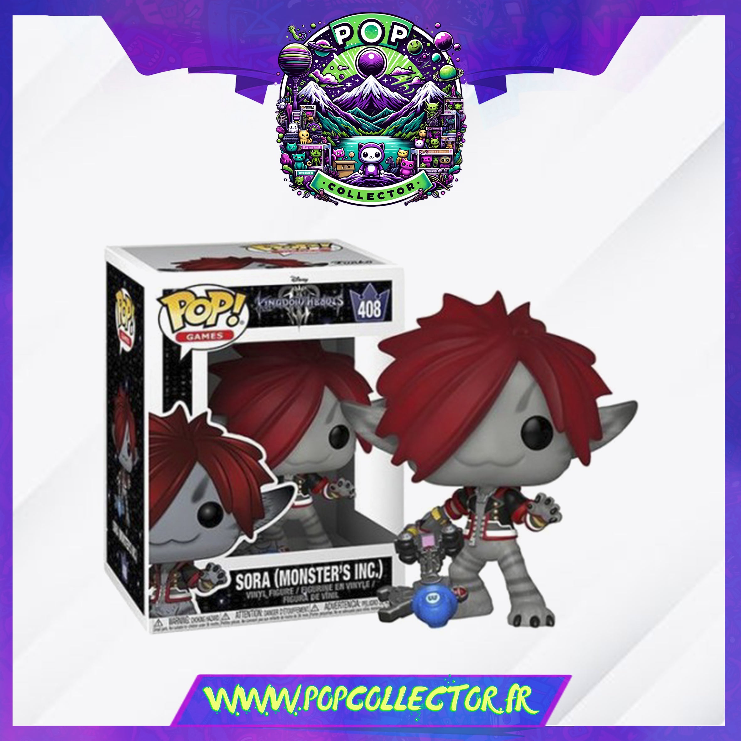 monsters inc sora Funko Pop Kingdom Hearts 328 Halloween Town Sora – Pop Collector / Magasin Funko Pop & Loungefly