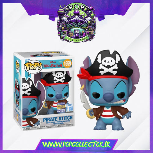 Funko Pop Disney Lilo & Stitch 1659 Pirate Stitch