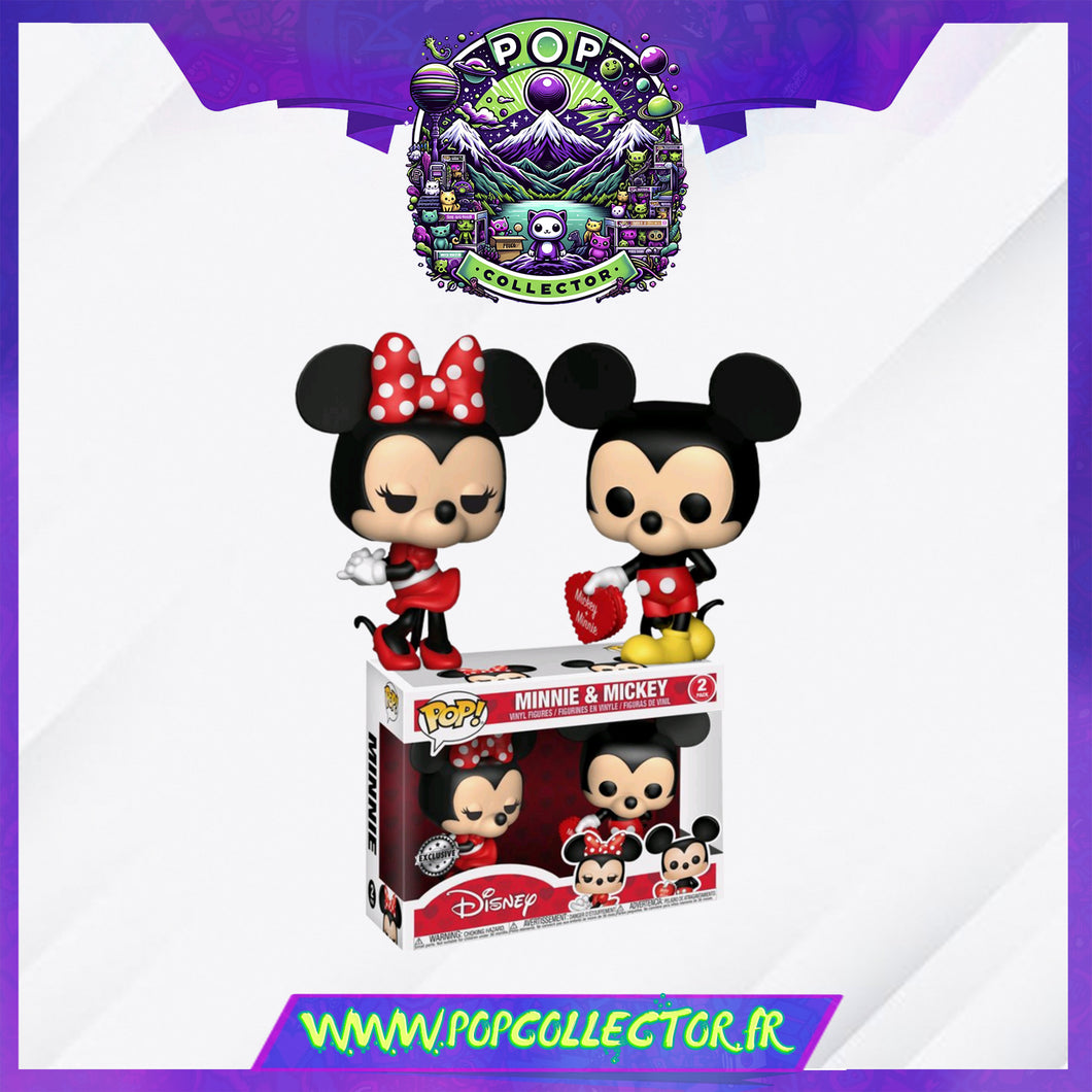 Funko Pop Disney 2 Pack Mickey Mouse & Minnie