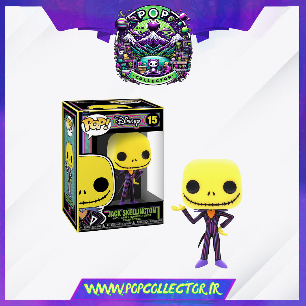 Funko Pop Blacklight Tim Burton Jack Skellington 15