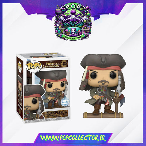 Funko Pop Pirates Of Carribean Jack Sparrow 1482