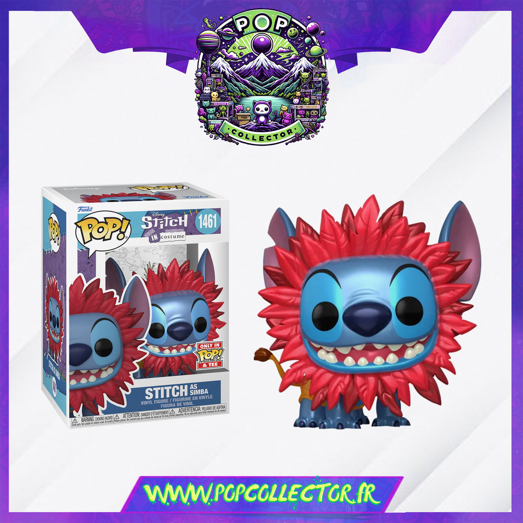 Funko Pop Disney Lilo & Stitch 1461 Simba Metallic