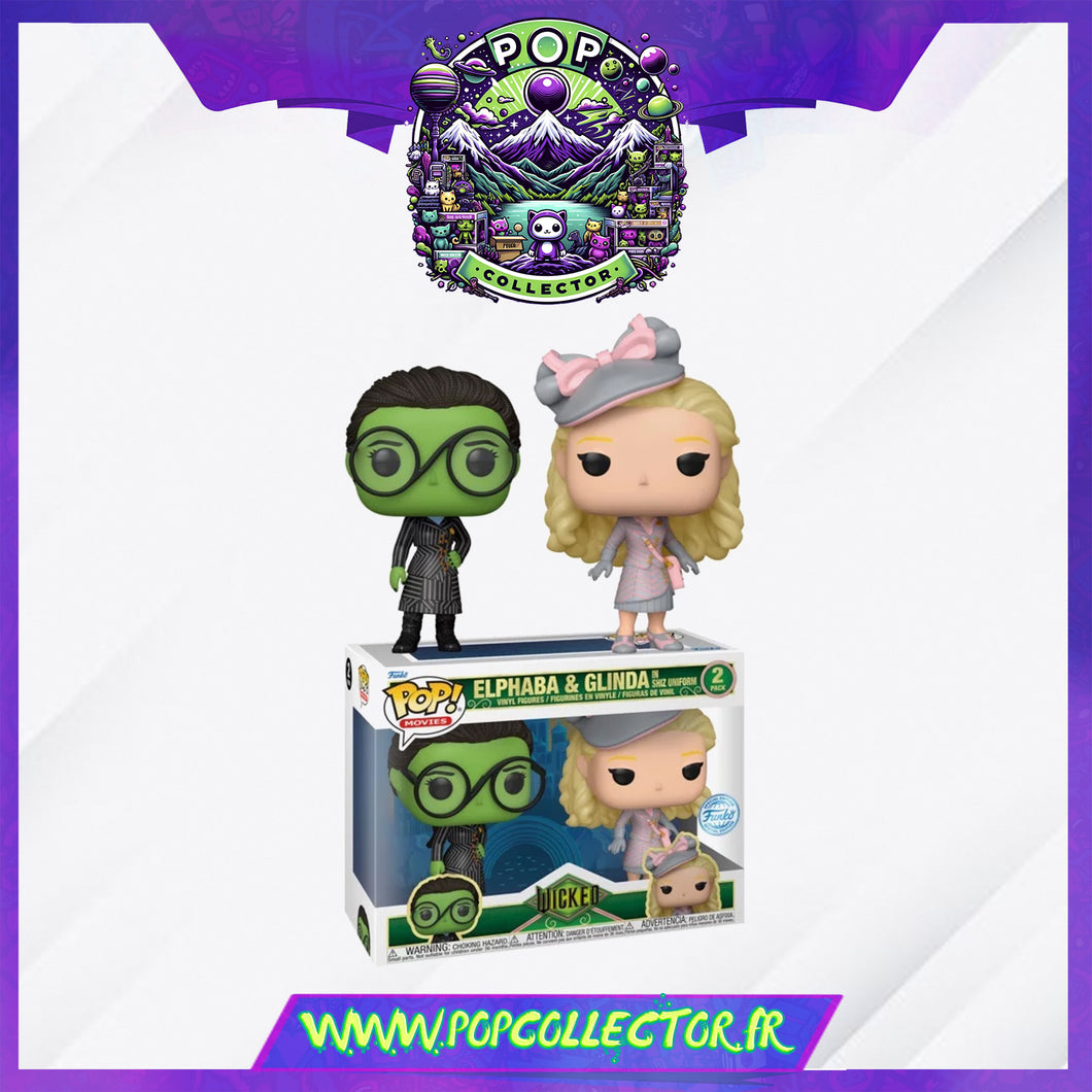 Funko Disney Wicked 2 Pack Elphaba & Glinda