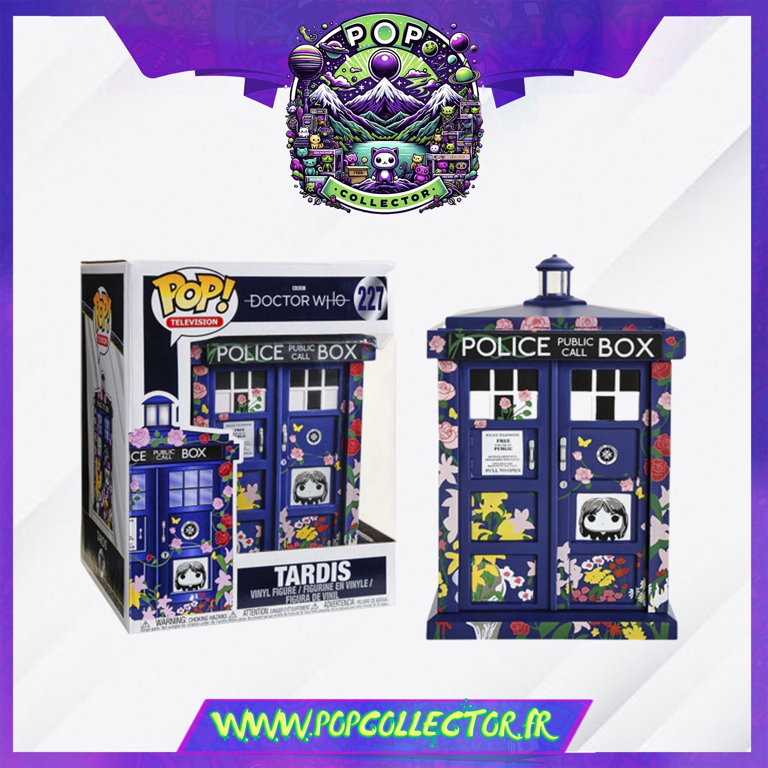 Figurine Funko POP! Doctor Who – Tardis Mémorial Clara 227 – Occasion