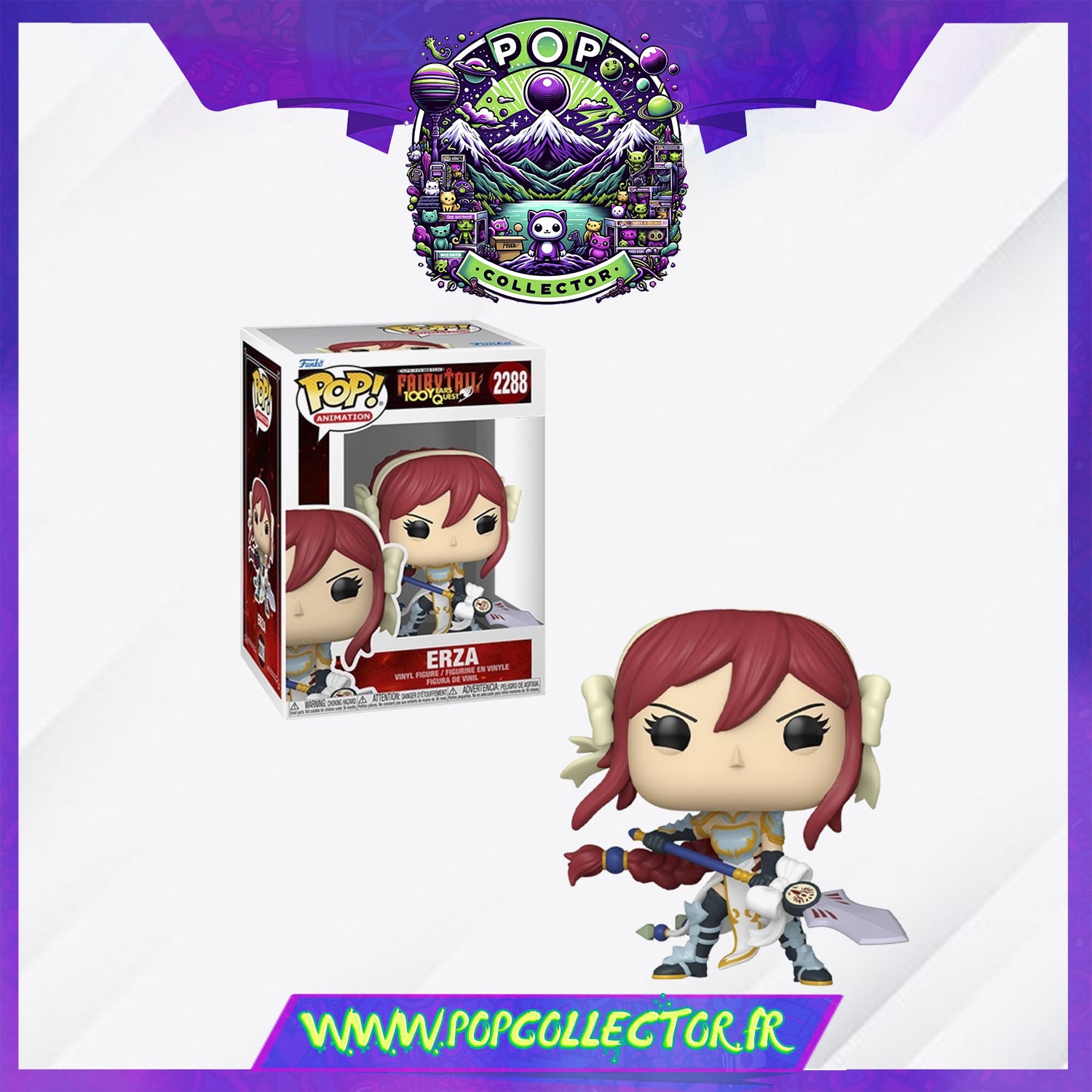 Products  Tagged "erza scarlet" Pop Collector / Magasin Funko Pop &  Loungefly