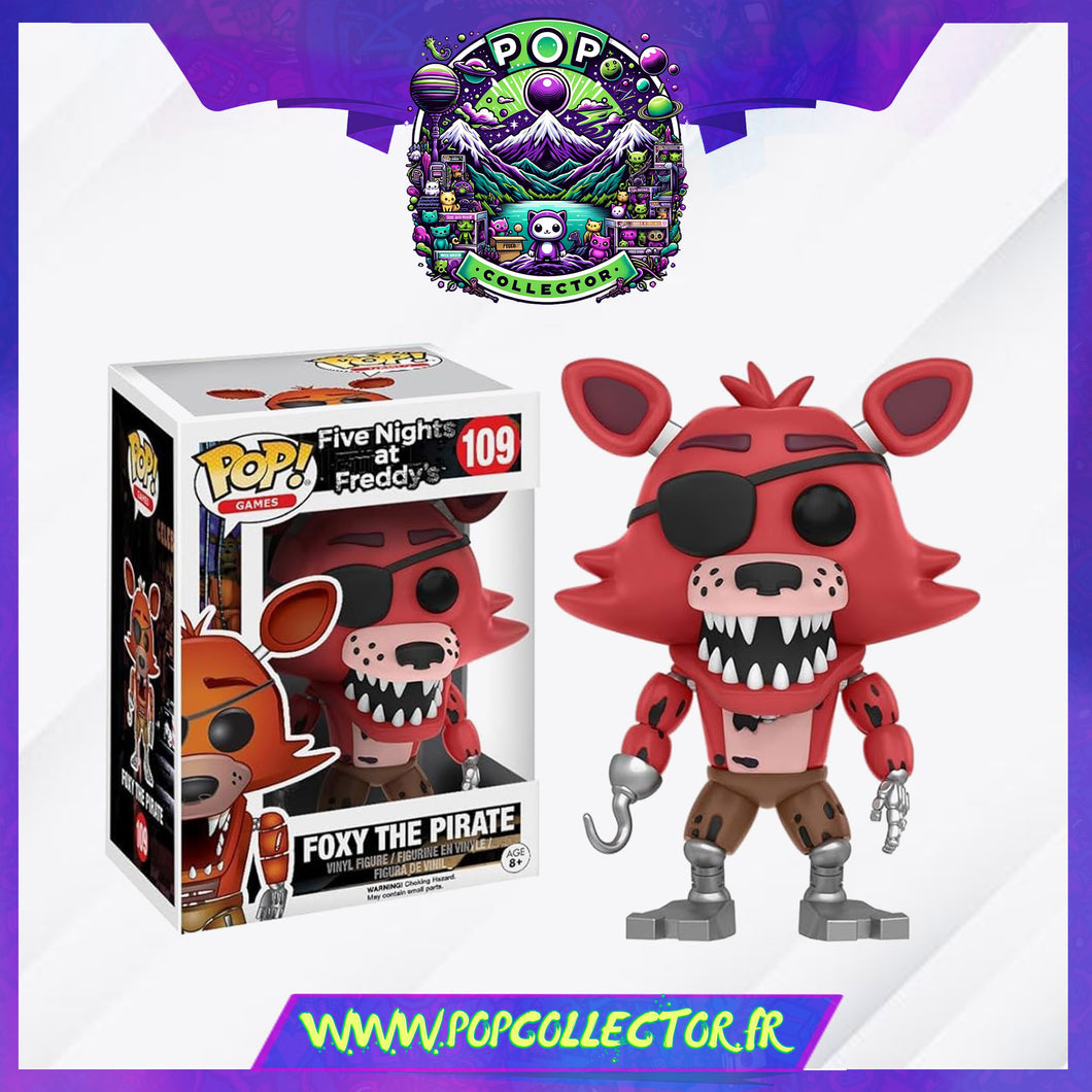 Funko Pop Five Nights At Freddy's 109 Foxy The Pirate