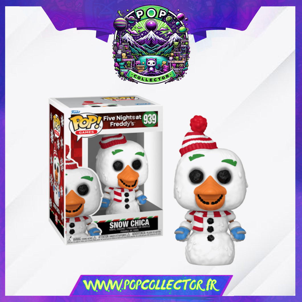 Funko Pop FNAF Five Nights At Freddy's 939 Snow Chica