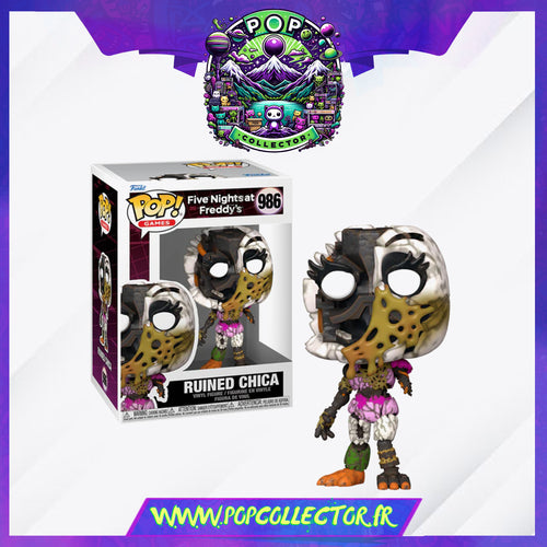 Funko Pop FNAF Five Nights At Freddy's 986 Ruined Chica