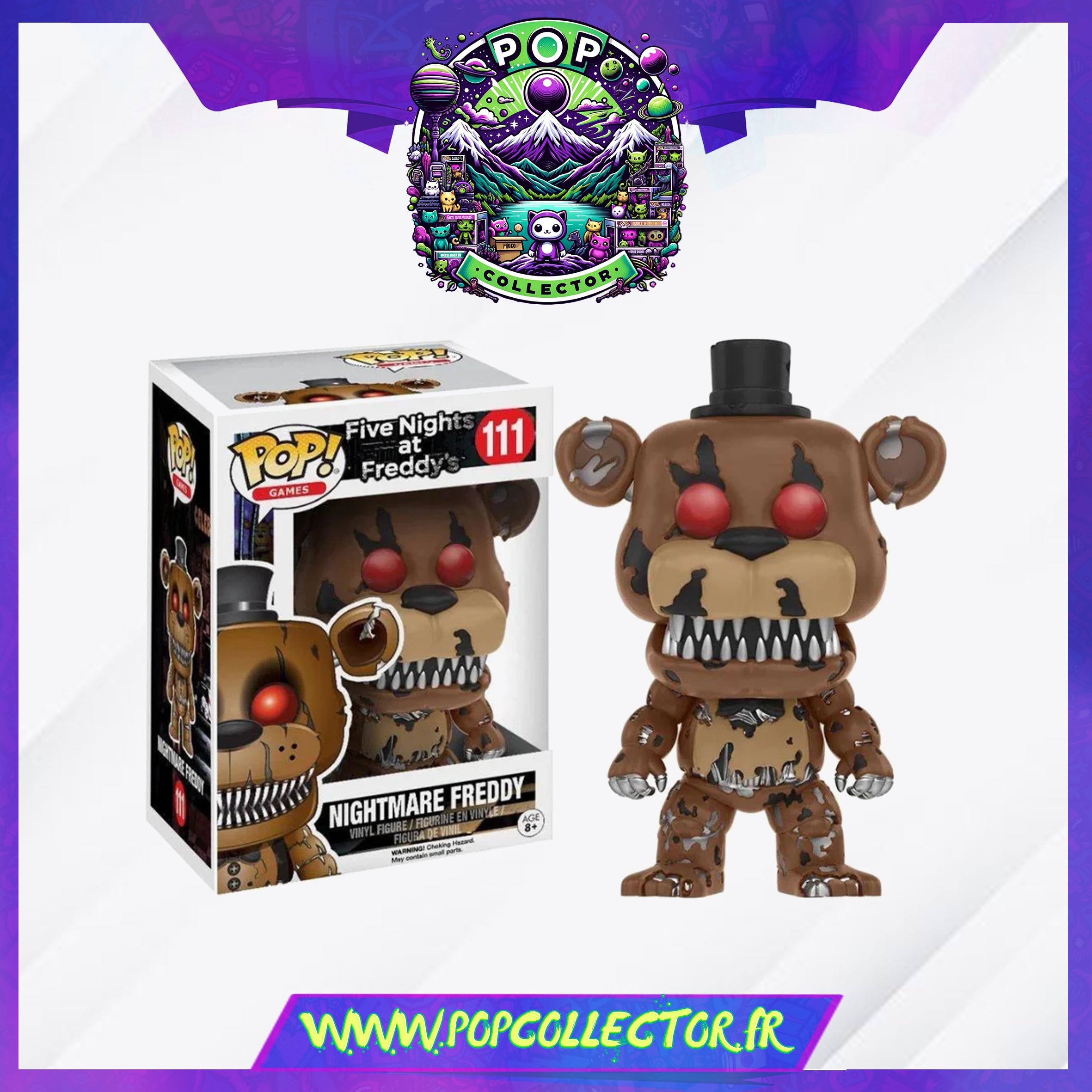 Funko Pop Five Nights At Freddy's 111 Nightmare Freddy – Pop