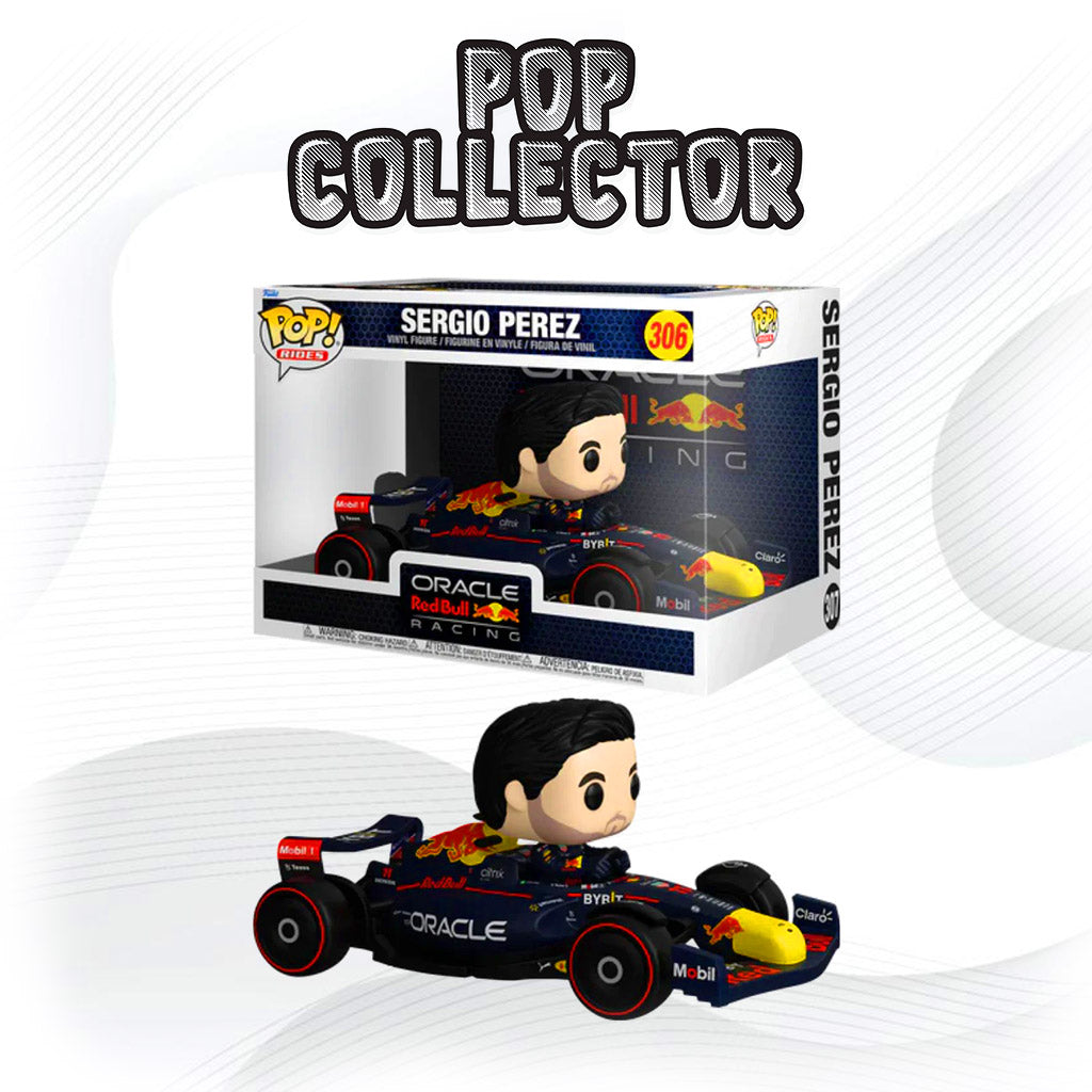 Funko Pop 306 Sergio Perez with Red Bull F1