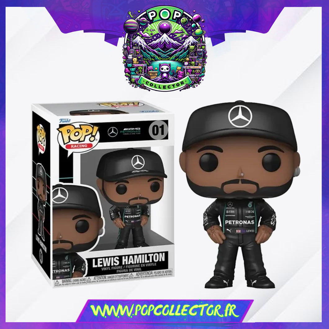 Funko Pop 01 Lewis Hamilton F1