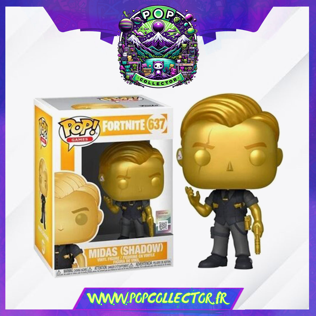 Funko Pop Fortnite 637 Midas Gold Shadow