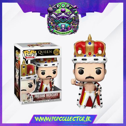 Funko Pop Rock Queen 184 Freddie Mercury King