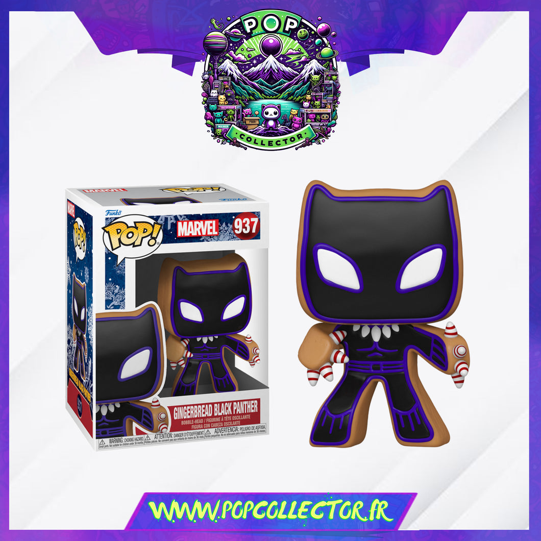 Funko Pop Marvel 937 Gingerbread Black Panther