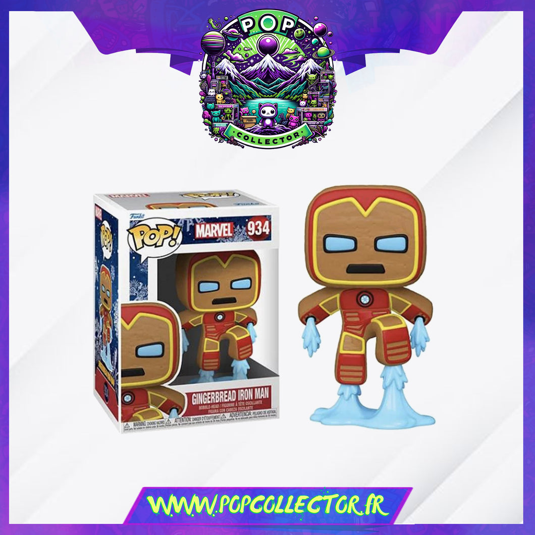 Funko Pop Marvel 934 Gingerbread Iron Man