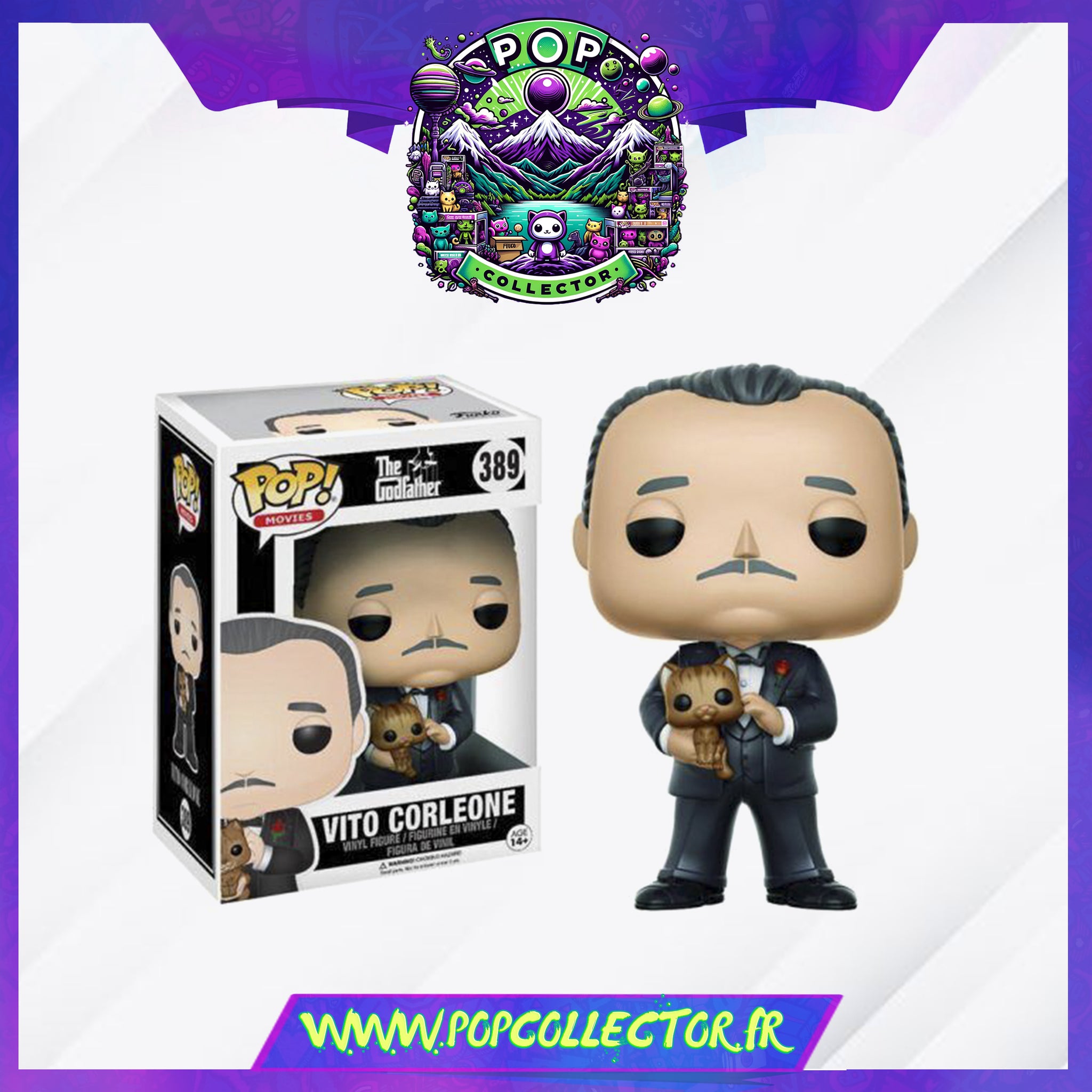 Funko Pop Godfather 389 Vito Corleone – Pop Collector / Magasin